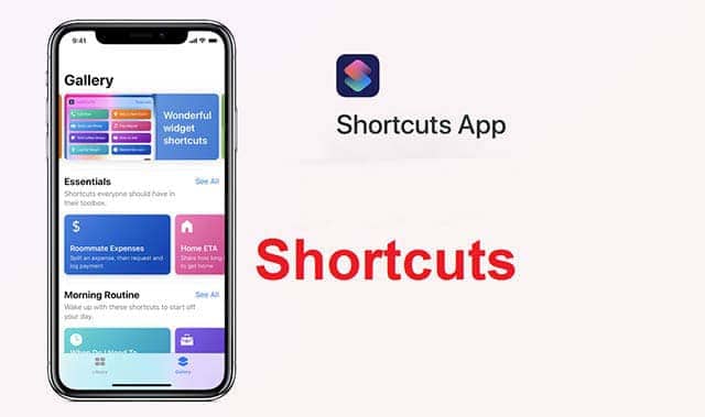 Shortcuts app for wifi